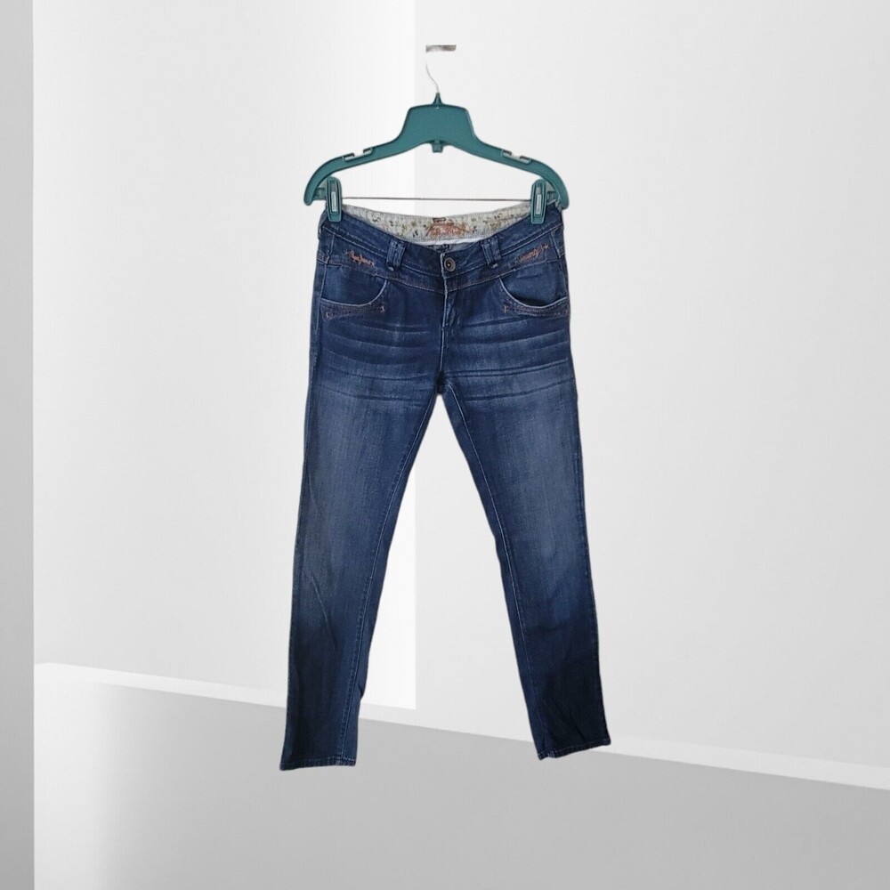PEPE Seventy Three‎ 3 Jeans Y2K London Low Rise Denim Jeans 28x32